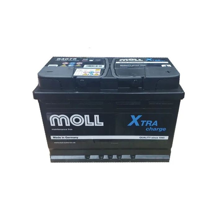 Akumulator MOLL X-TRA Charge 12V 75Ah 720A Rybnik