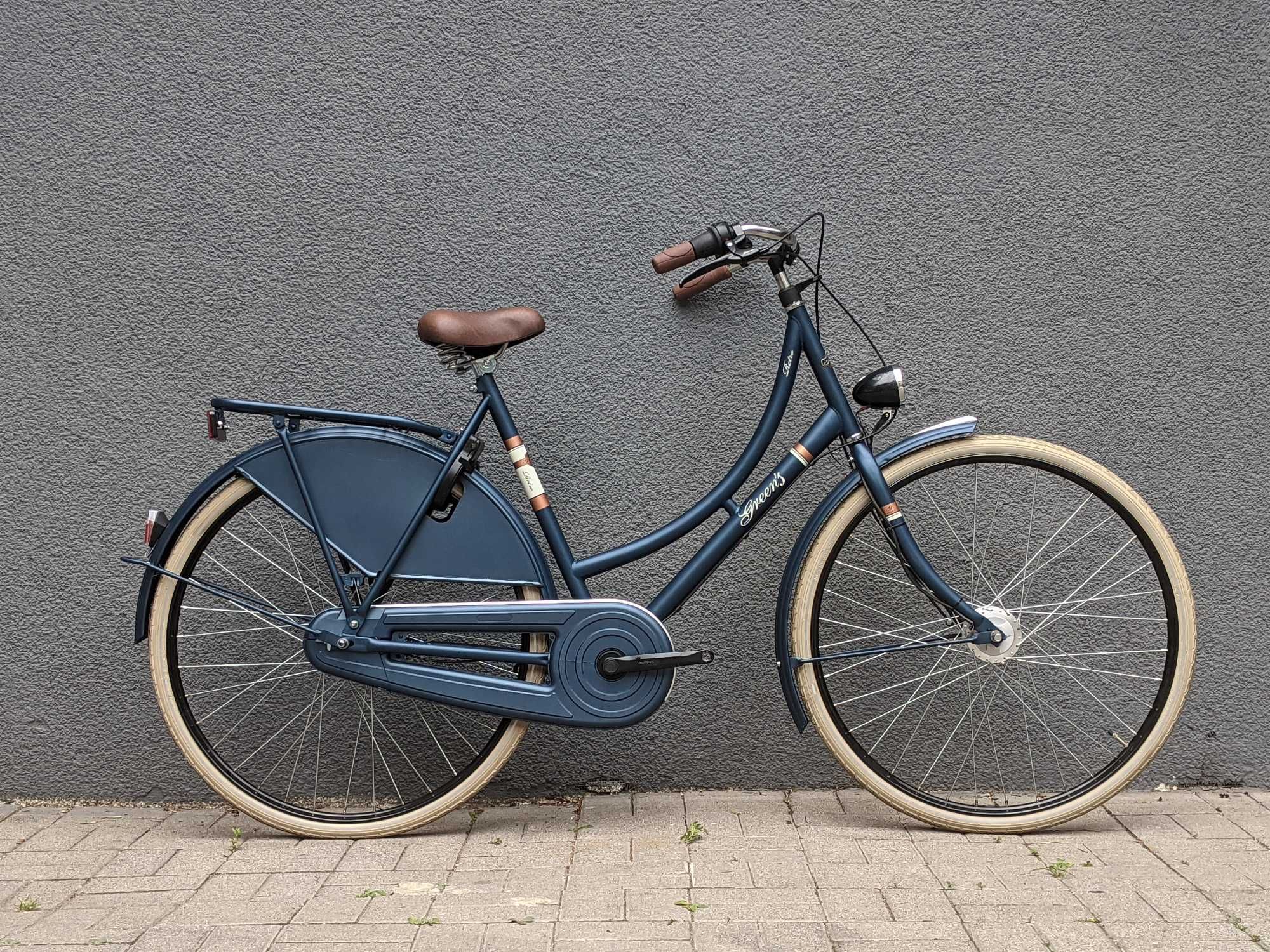 rower miejski Greesn Retro 7-bieg, dinamo