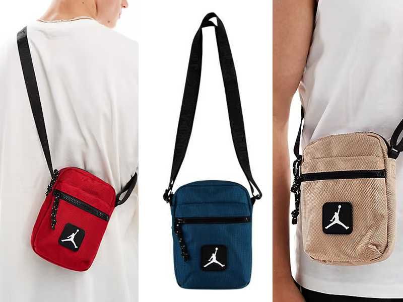 Nike Jordan Rise Festival Bag сумка на плече месенджер барсетка