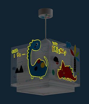 Lampa wisząca zwis sufitowa Dinozaury DINOS 73452