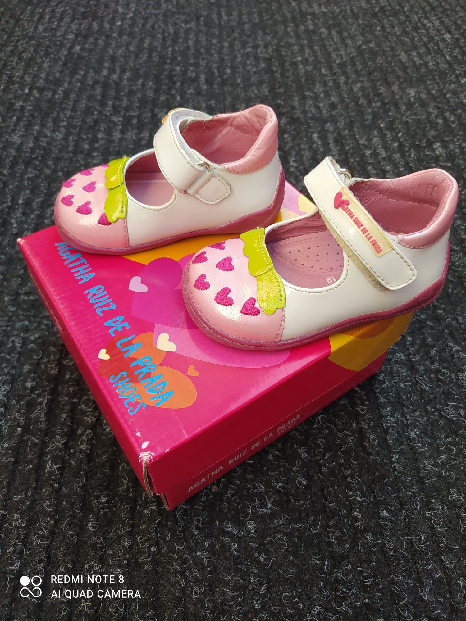 Детские туфли для девочки AGATHA RUIZ DE LA PRADA