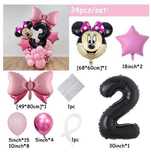 Balões Minnie (2 anos)