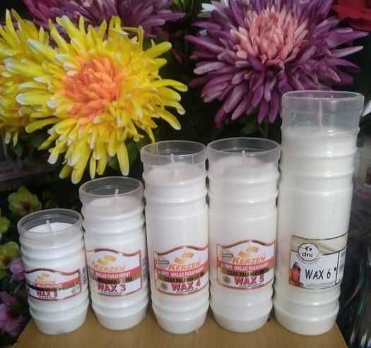 Wkłady do zniczy parafinowe