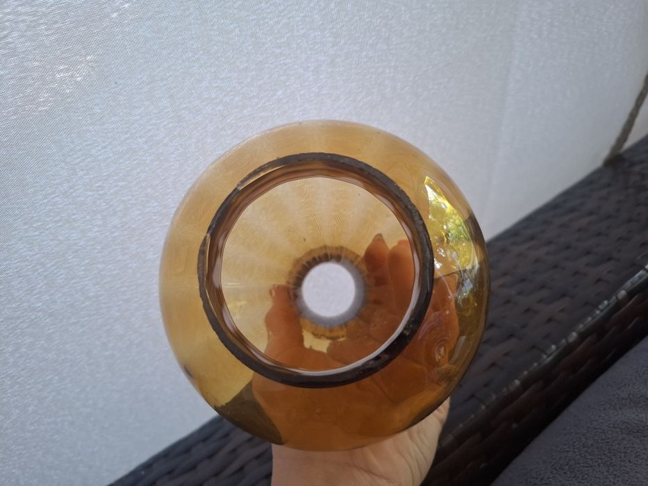 Prl szklany klosz do lampy