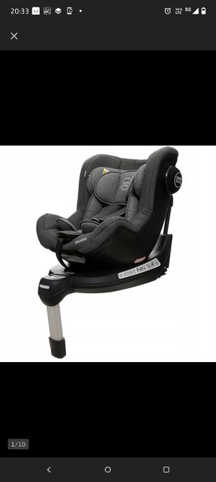 Fotelik 0-18 kg obrotowy