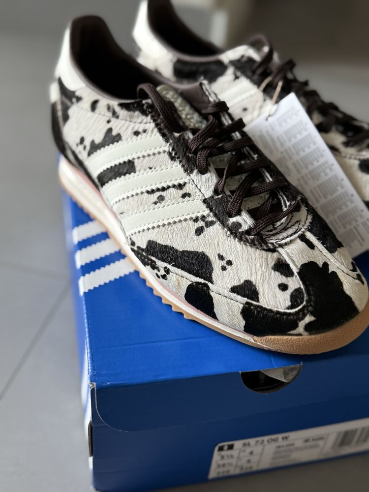 Adidas sl72 cow print