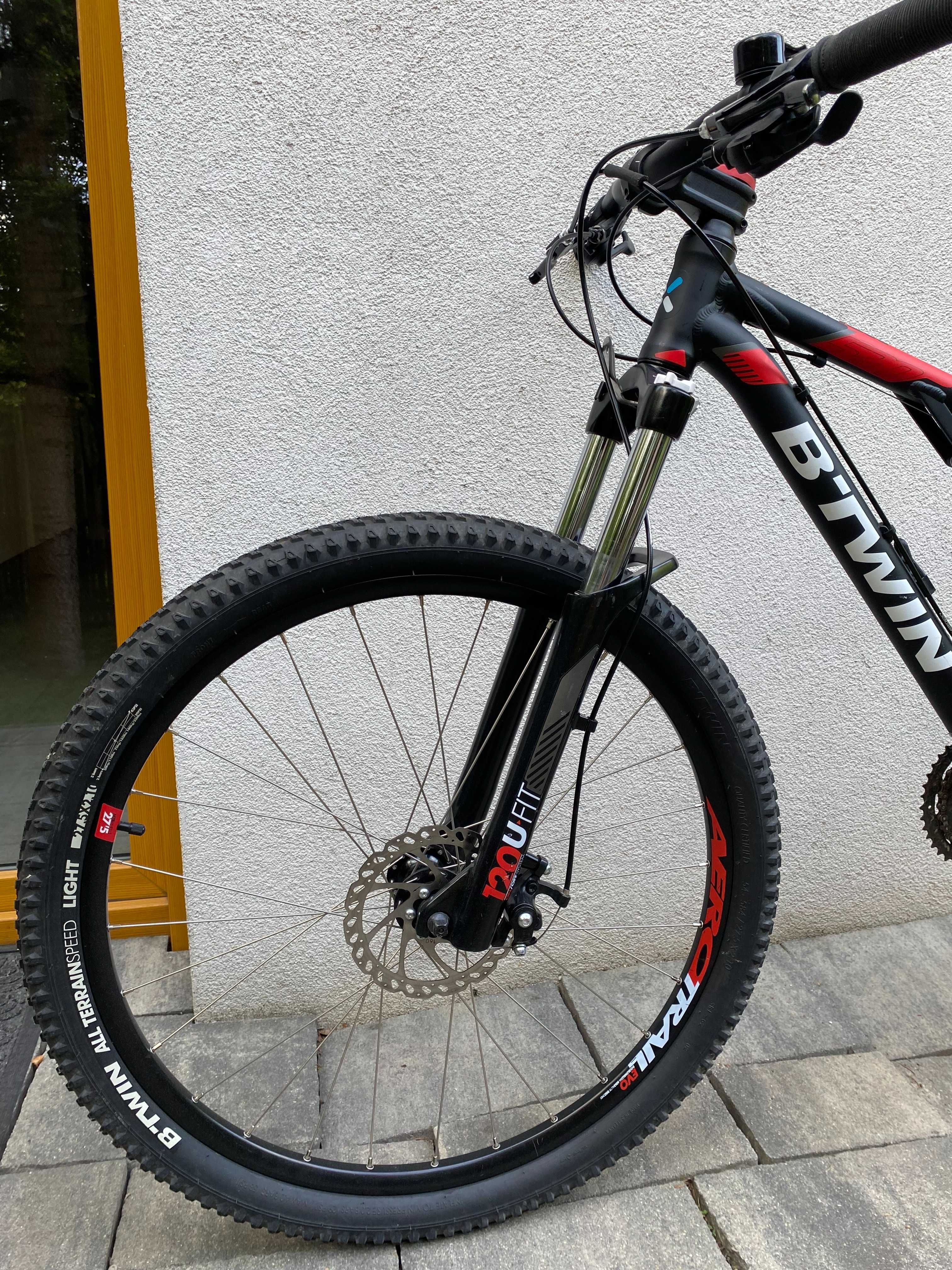 Rower górski MTB B'twin ROCKRIDER 520 S 27,5 ''