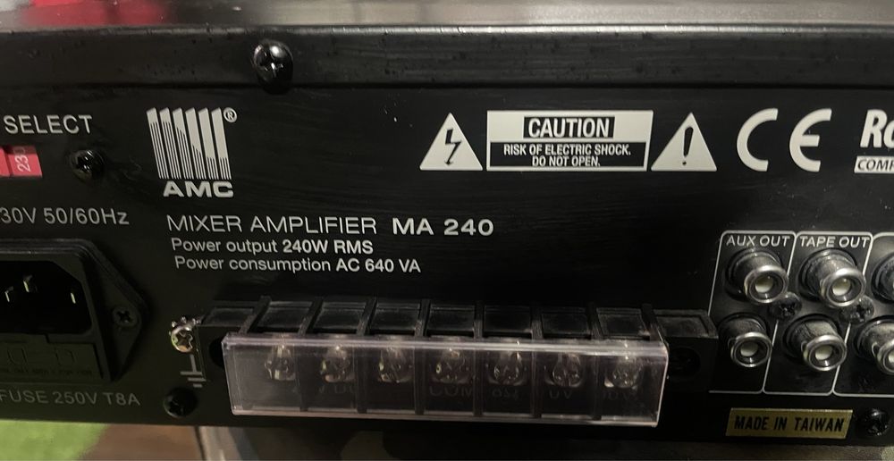 Уселитель AMC mixer amplifier MA240