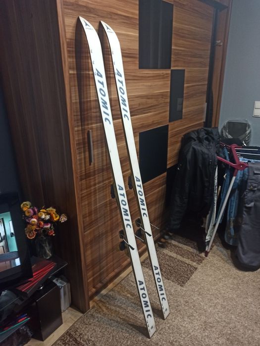Zimowe narty! użyte kilka razy!
