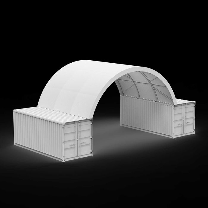 Hala kontenerowa 8x6m