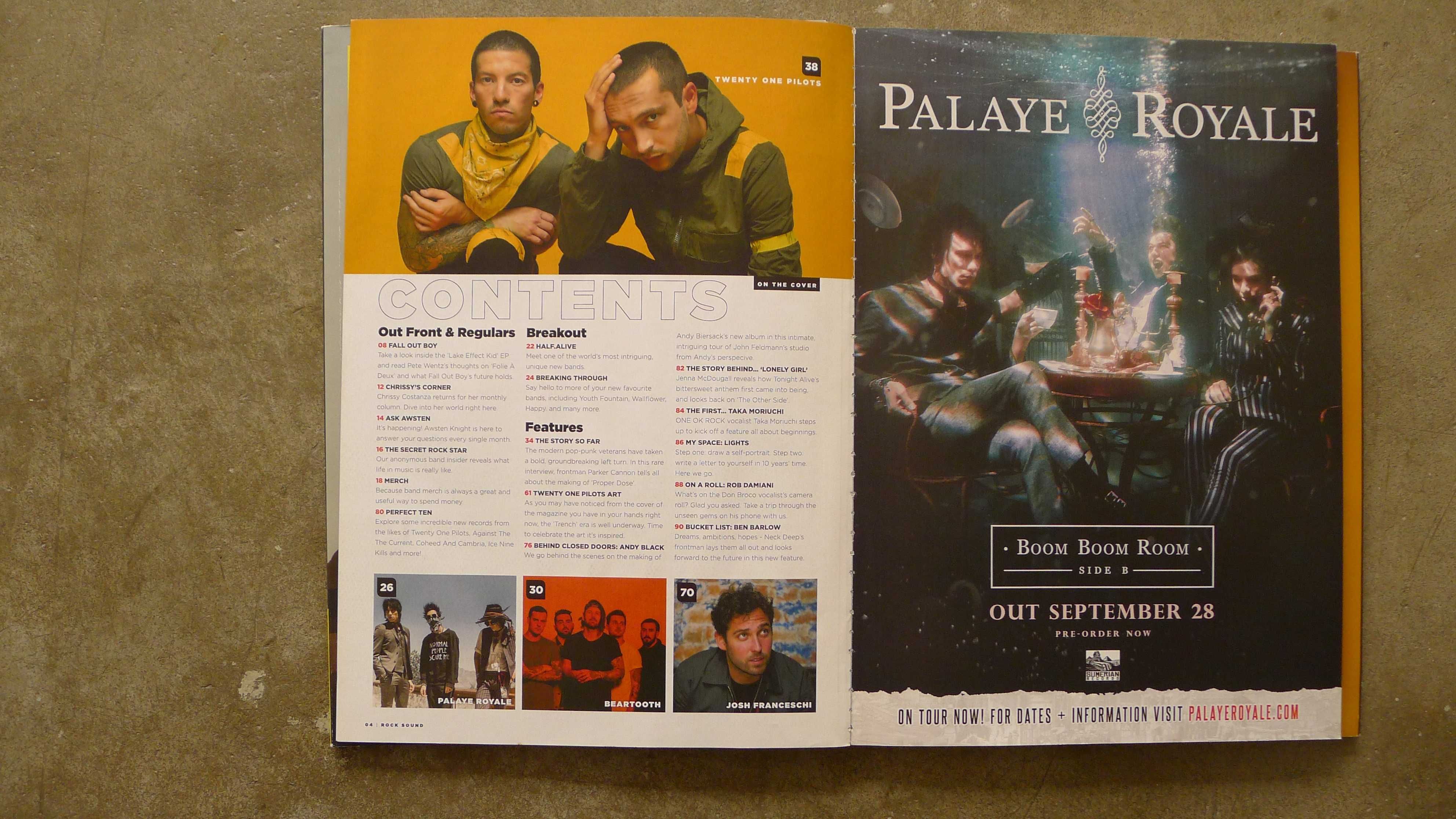 Edição tripla especial de Rock Sound Magazine