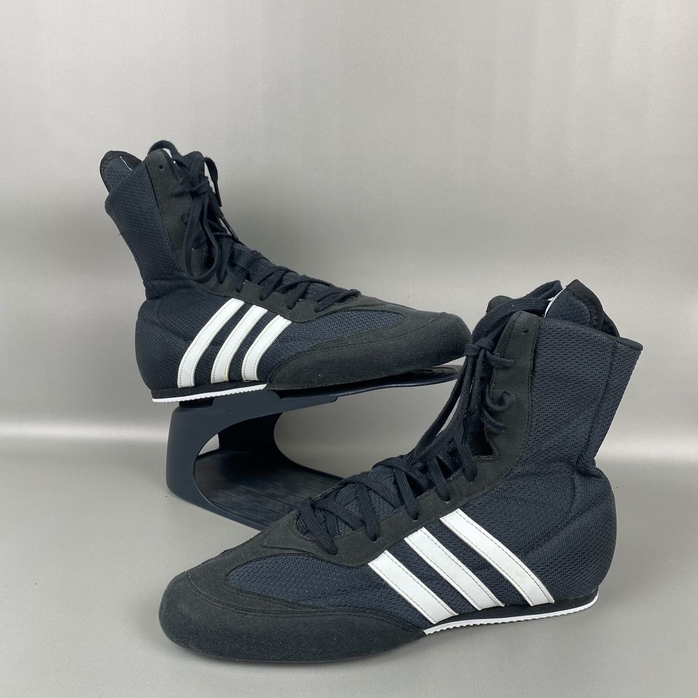 Боксерки кросівки для боксу Adidas Box Hog 2.0 [FX0561] Black/White