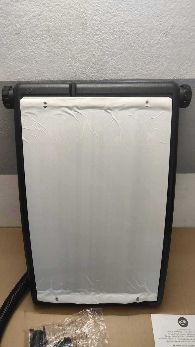 Solarny Podgrzewacz Do Basenu Antracyt 110x69x14cm