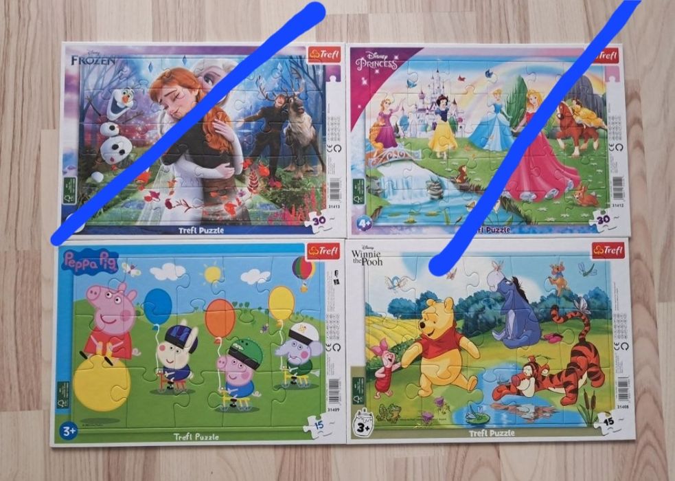 Puzzle ramkowe Trefl 15 elementów