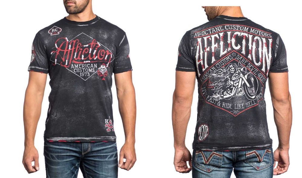 Футболки Affliction Mett Hotch L