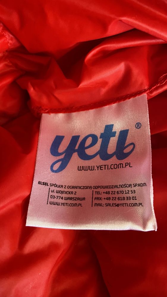 YETI GAWRA 195cm.L Temp.komfort -24*temp extreme-32* ekspedycyjny