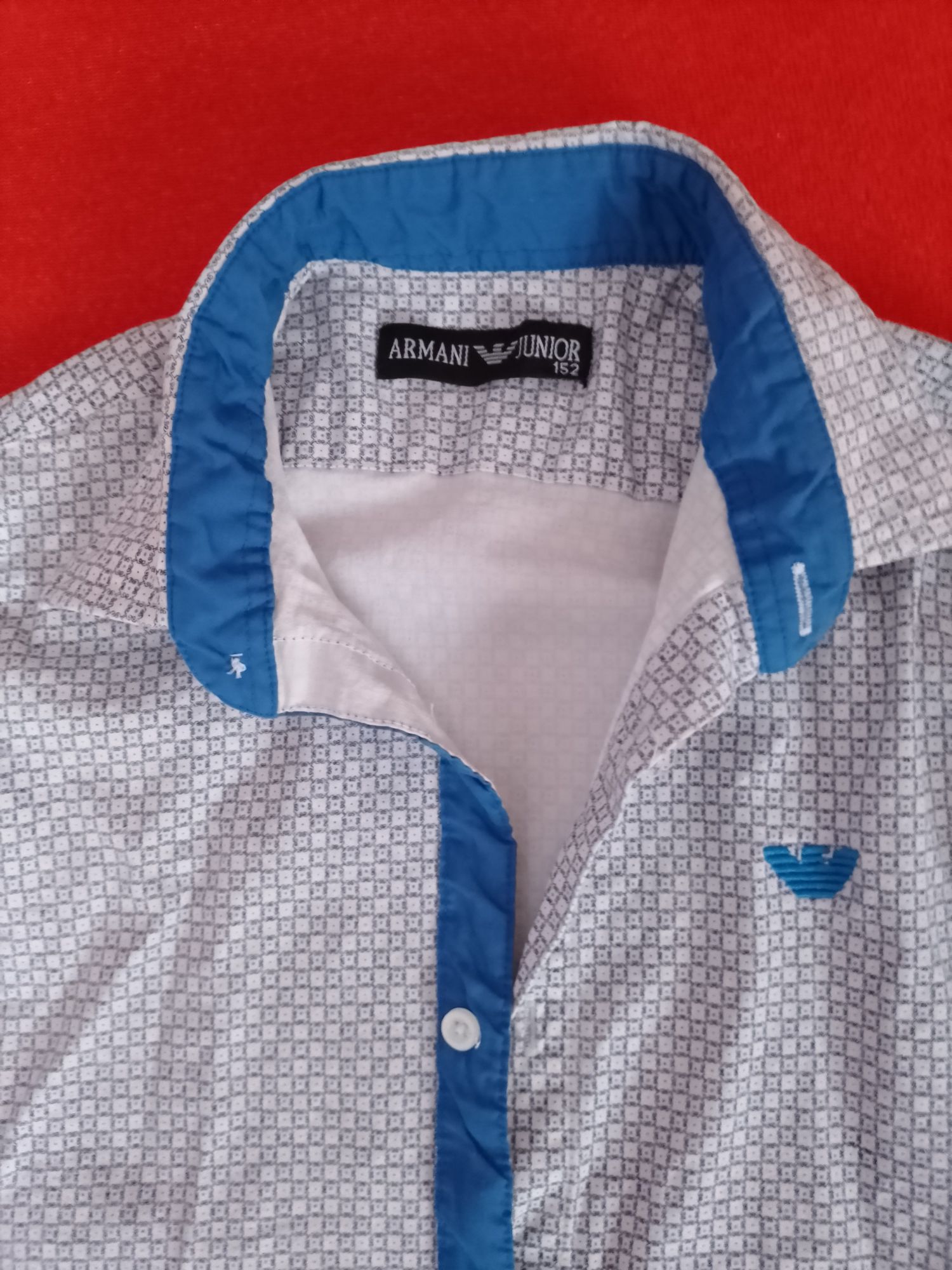 Рубашка Armani на 6-7лет