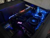 Комплект Ryzen 5 2600x + Msi b450pro vdh max, 16gb ram