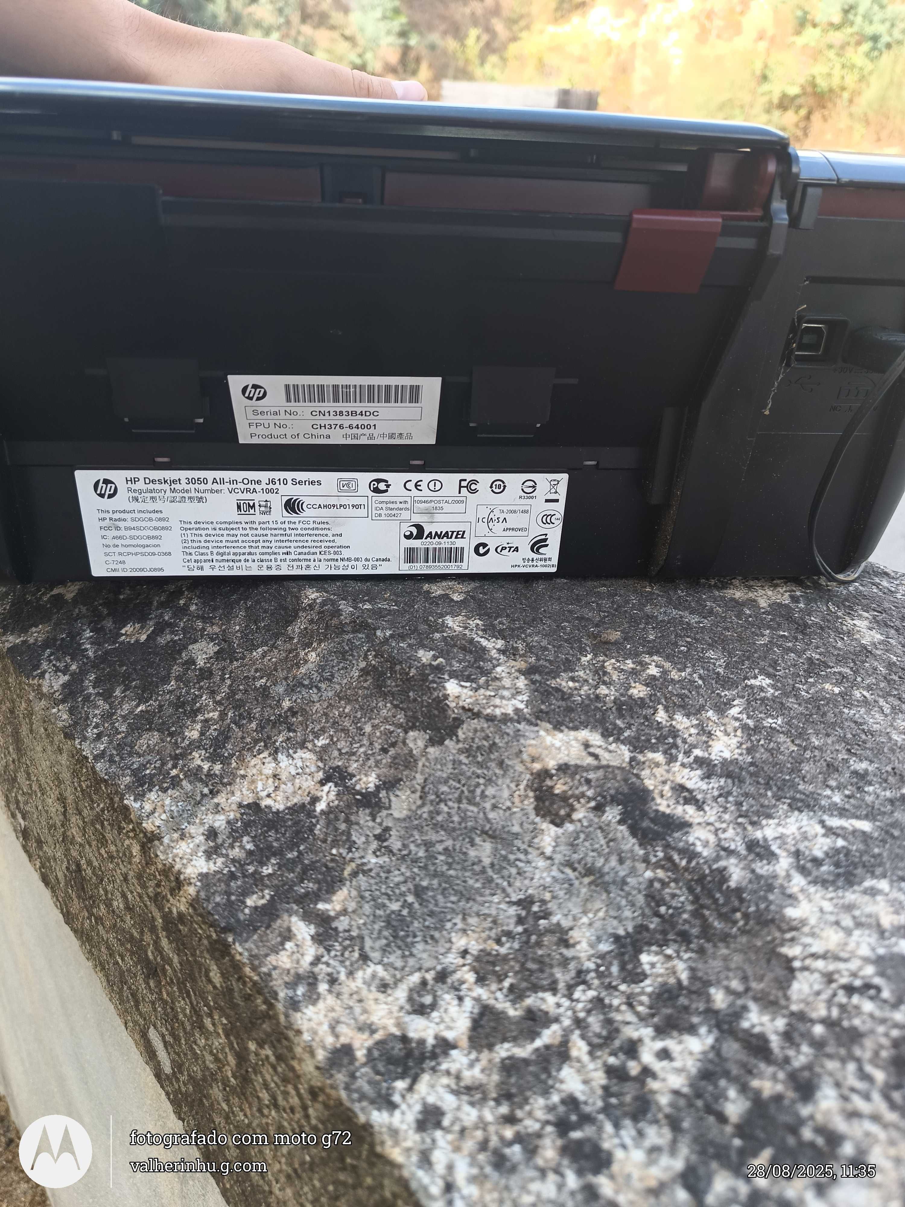 Impressora - HP deskjet 3050
