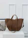 Torba Shopper Suzi Skóra Naturalna Brąz
