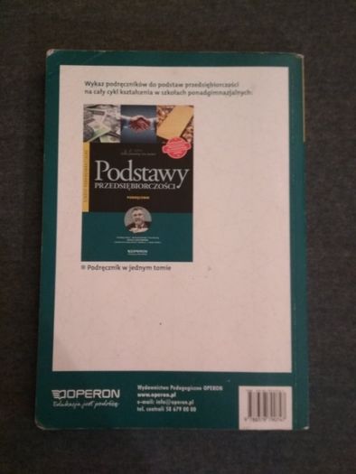 Podstawy PRZEDSIĘBIORCZOŚCI Podręcznik Operon