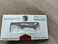 Warrior kolczyk ze stali nierdzewnej piercing