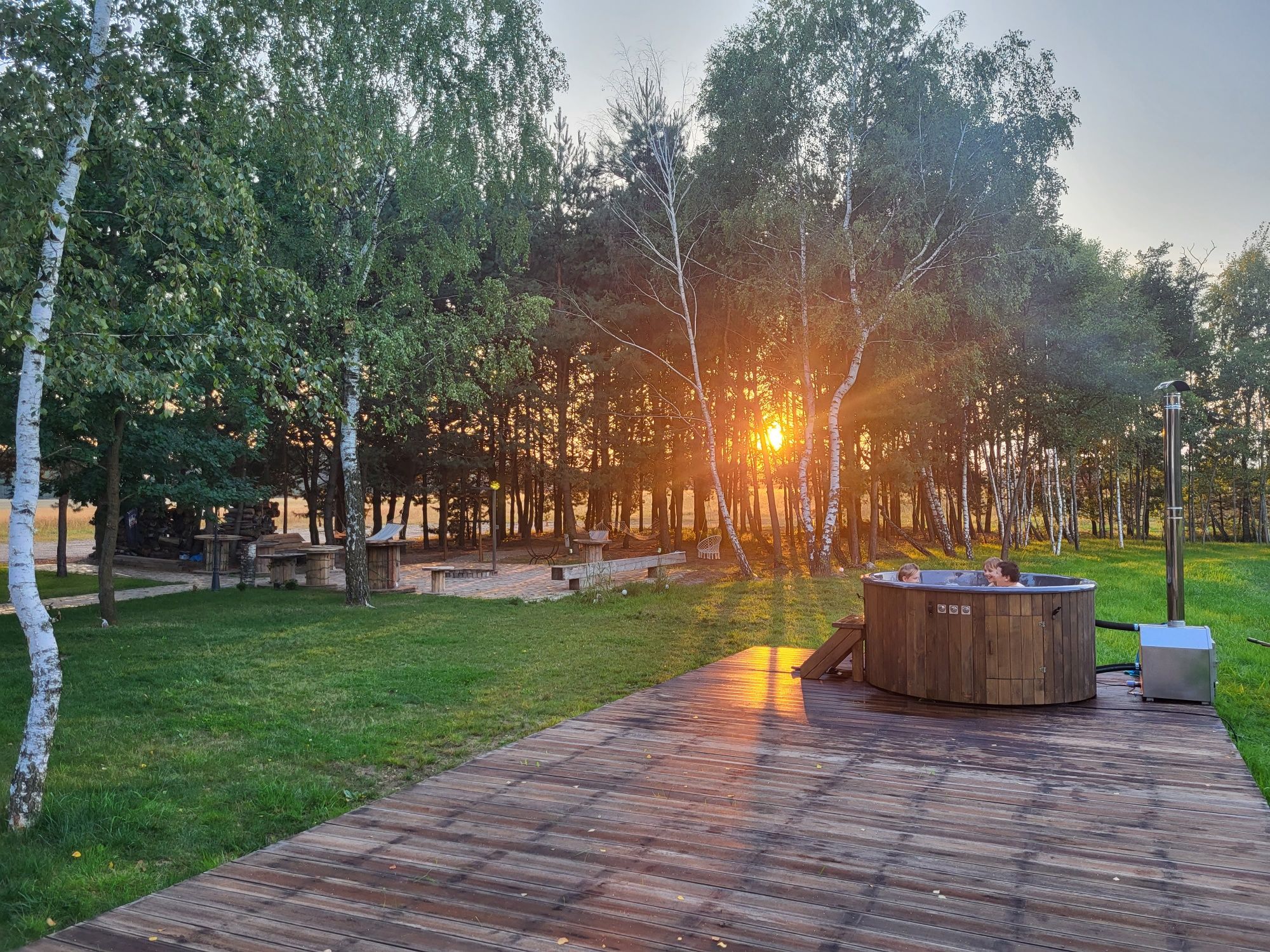 Domek Osada Natura Wygranka, 20 osób,Ryki, Garwolin, Żelechów