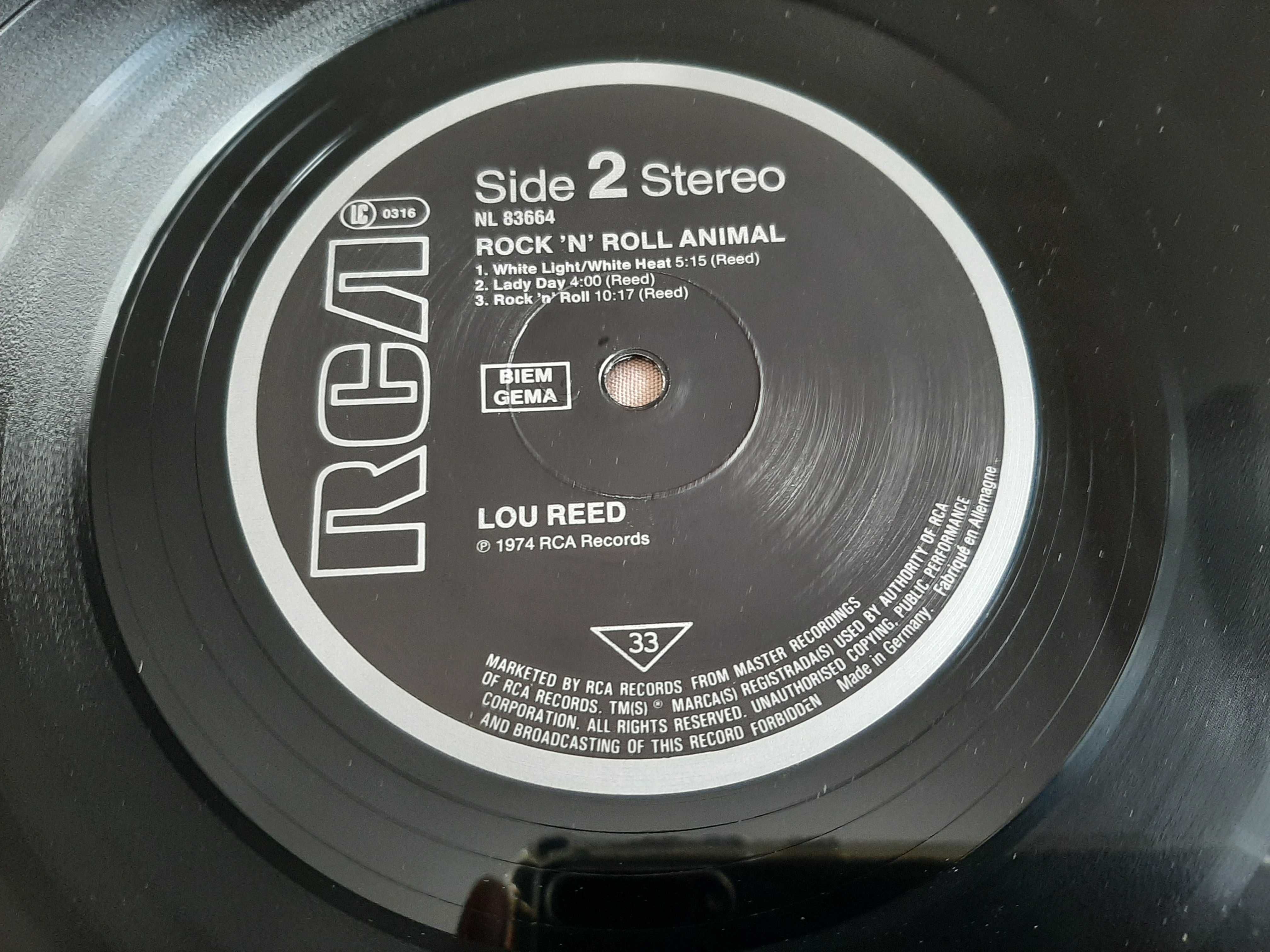 Lou Reed - Rock N Roll Animal - Europa - Vinil LP