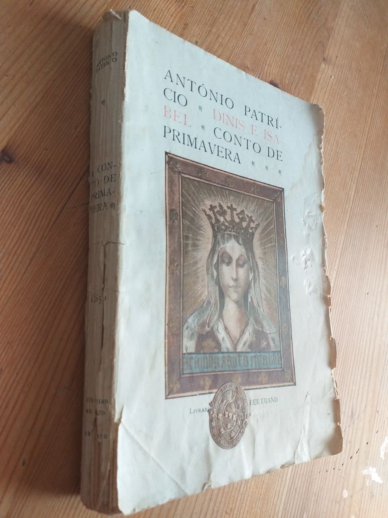 Livro "Dinis e isabel conto de primavera" 1919