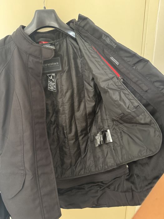 Apinestars Stella Headlands Jaqueta Drystar Preto/Preto .