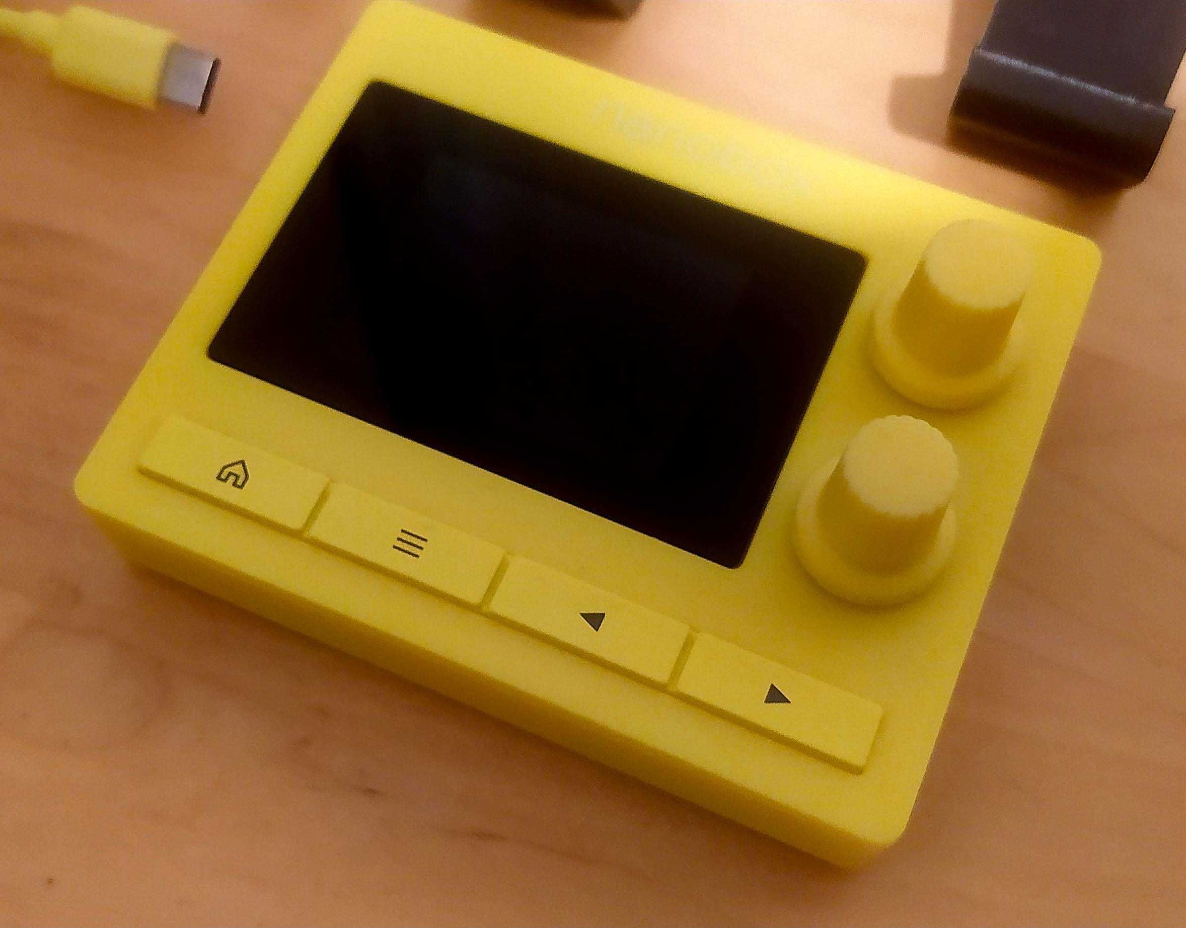 Lemondrop Polyphonic Granular Mini Synth (1010music nanobox)