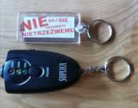 Alkomat kieszonkowy 3w1 + zawieszka