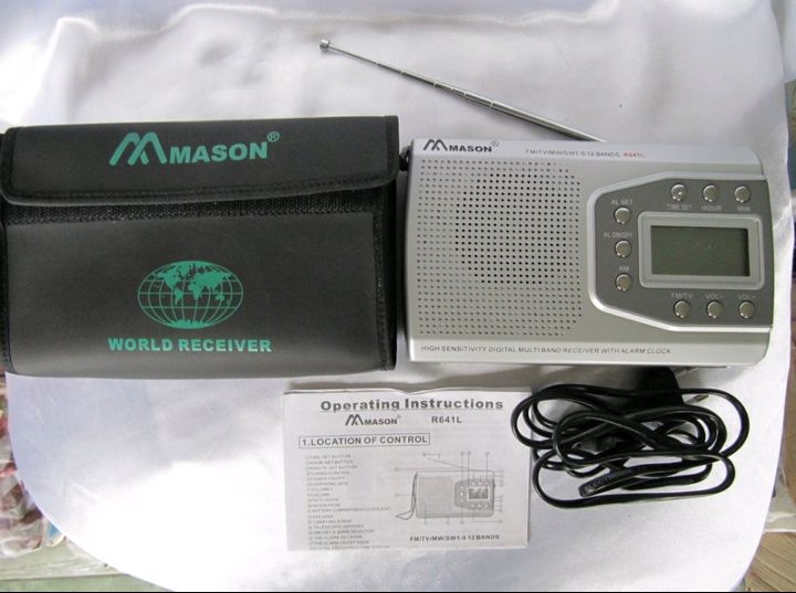 Радиоприемник всеволновой Mason R641L,новый,ЖКИ
