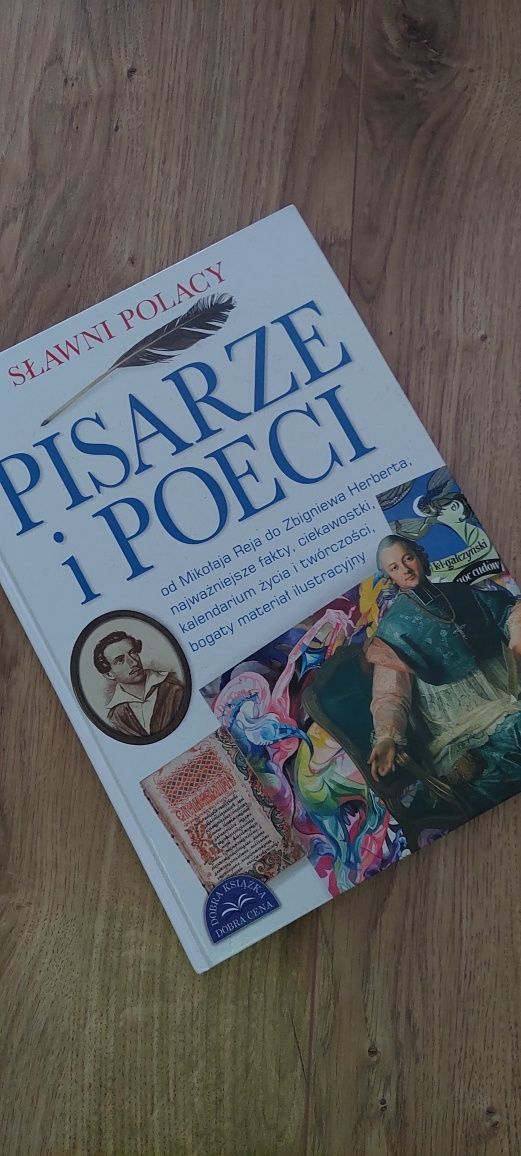 Książka album biografia Pisarze i Poeci, nowa bez metki
