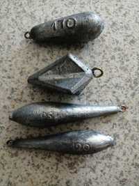 Chumbada para pesca surfcasting