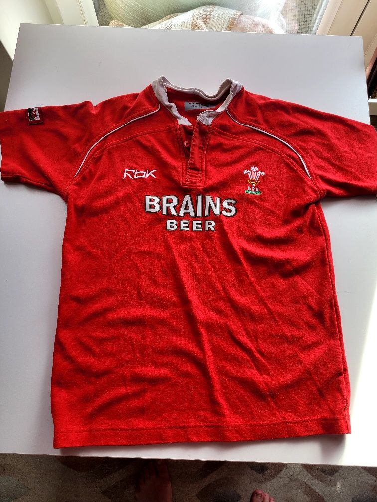 Koszulka rugby reprezentacji Walii firmy Reebok