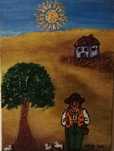 Pintura Original - Naif - Alentejo