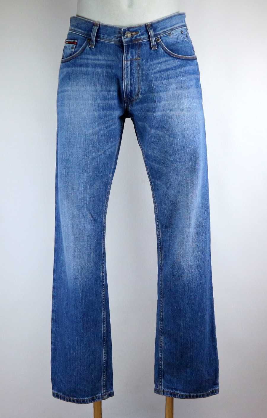 Hilfiger Denim Ryan spodnie jeansy W34 L32 pas 2 x 44 cm