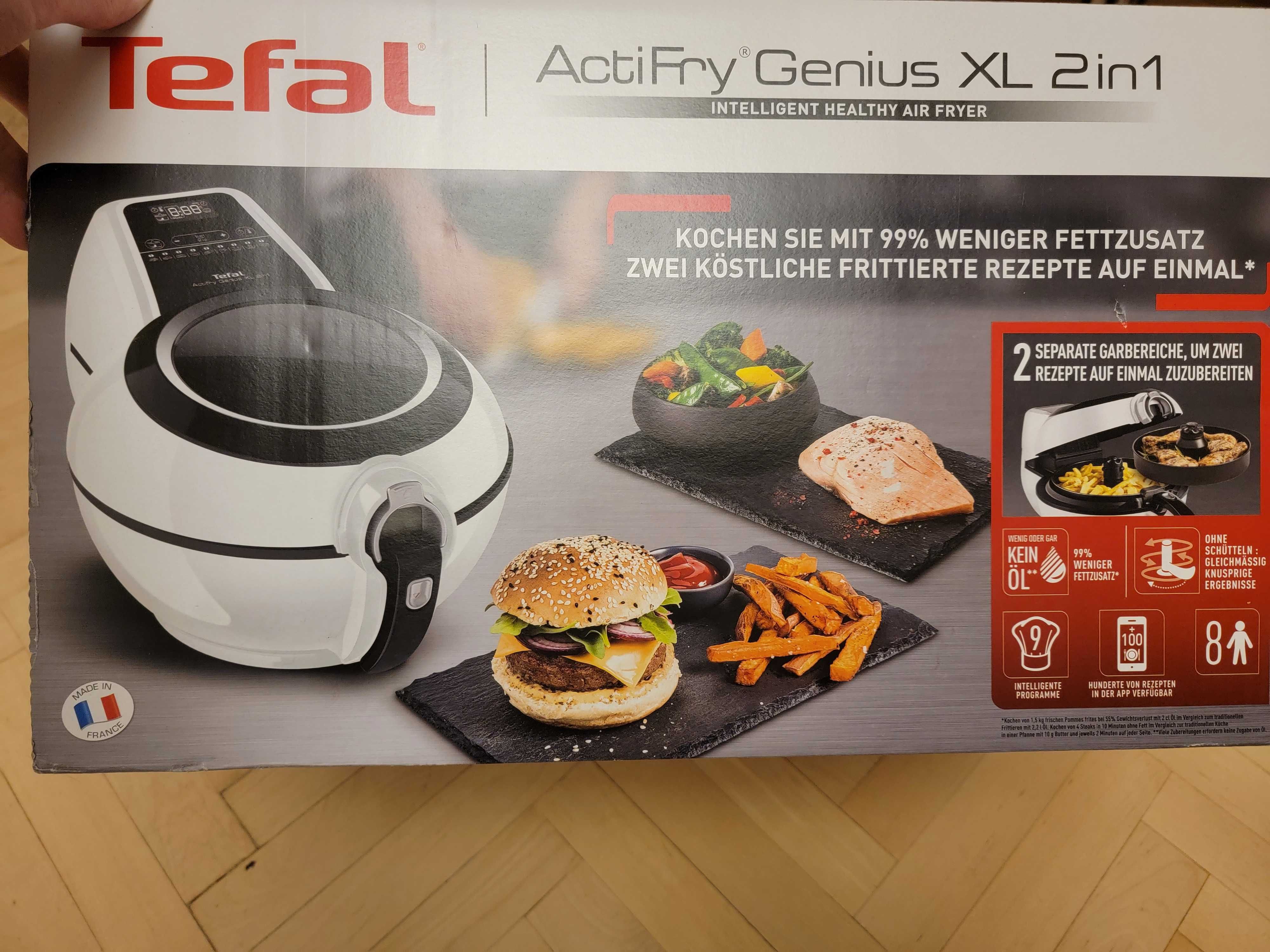 Мультипіч/печь/духовка/аерофритюрниця тефаль Tefal ActiFry Genius XL