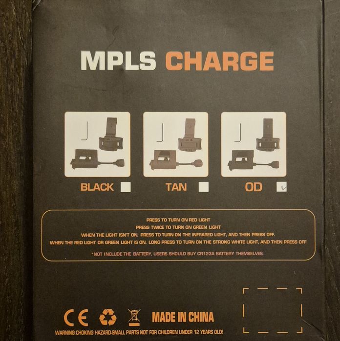 Latarka na hełm MPLS