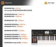 Behringer RD 6 8 9 DeepMind mk2 Mono Poly D Odyssey Vocoder 12D ms 1