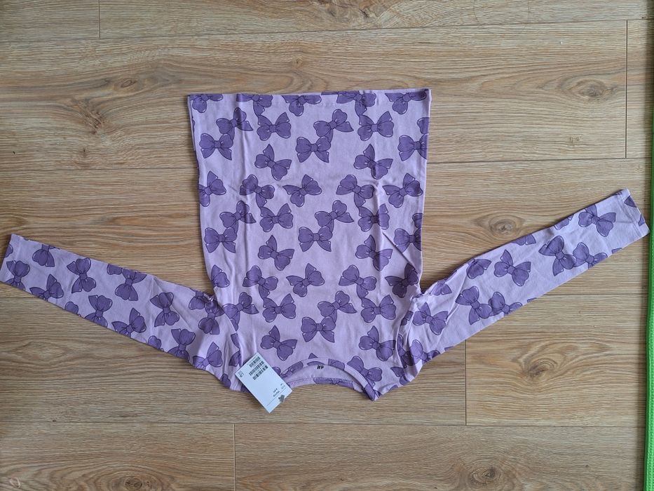 NOWA bluzka H&M kokardki rozmiar 110 116