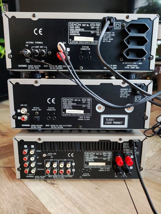 Wieża DENON F88 wzmacniacz CD tuner, piękny, aluminiowe fronty