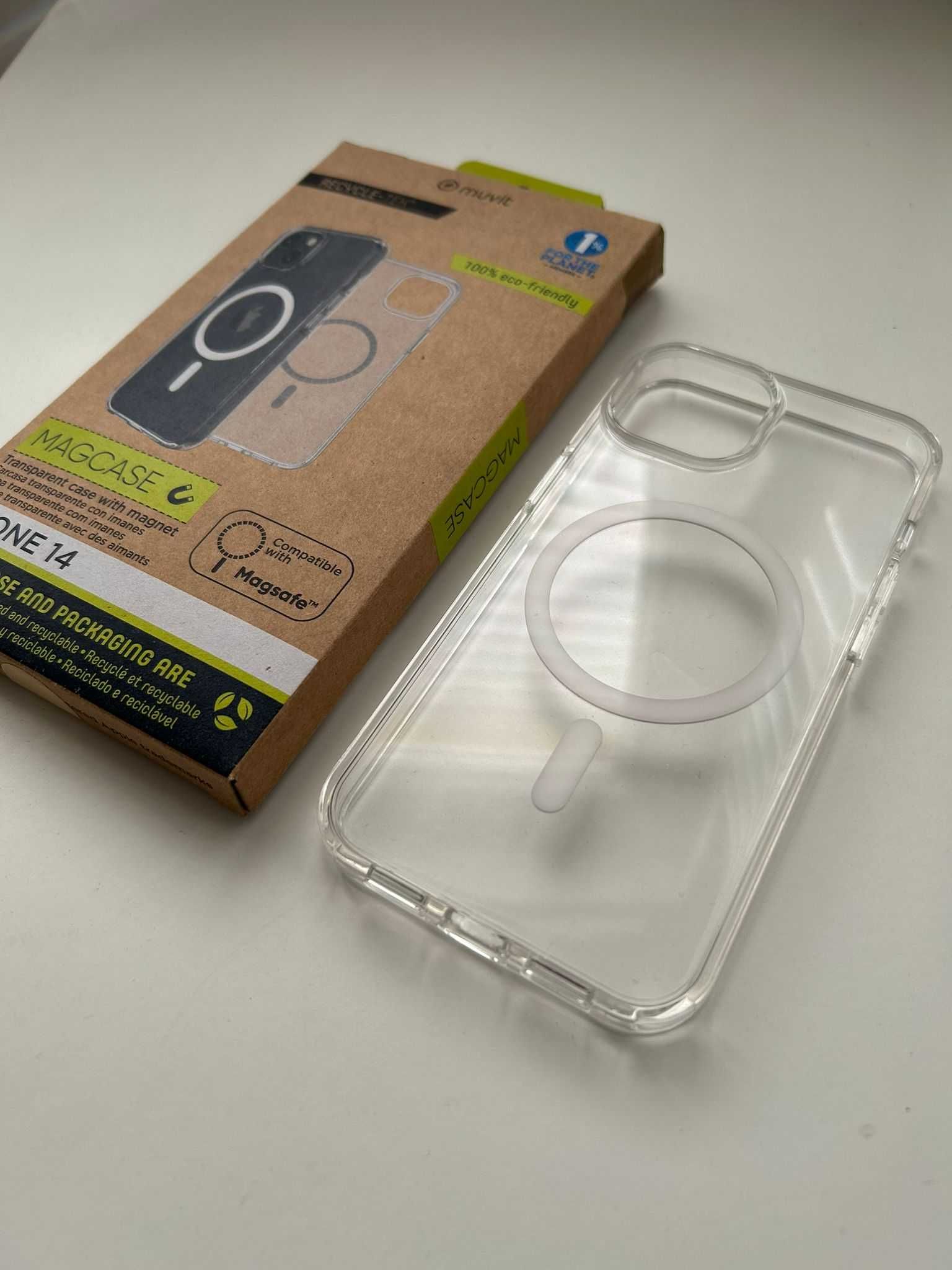 Capa iPhone 14 - eco-friendly - (caixa aberta mas NOVA)