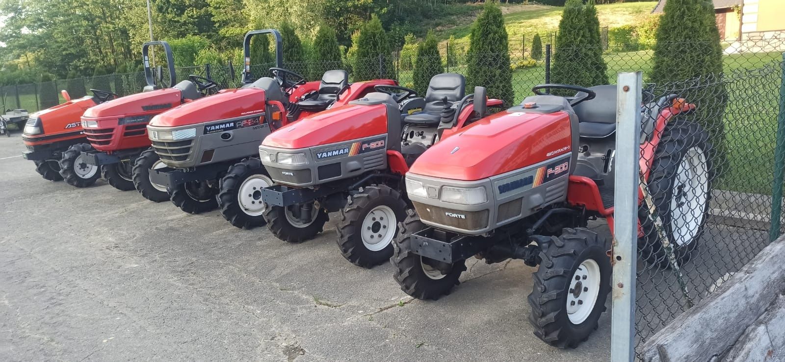Traktorek japoński yanmar f-200