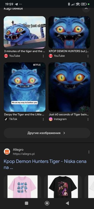 Ekskluzywny brelok „K-pop Demon Hunter Tiger” – unikat.