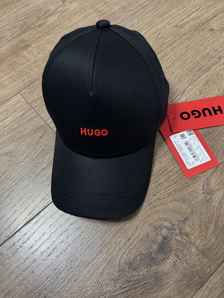 Кепка Hugo  чорна, оригінал
