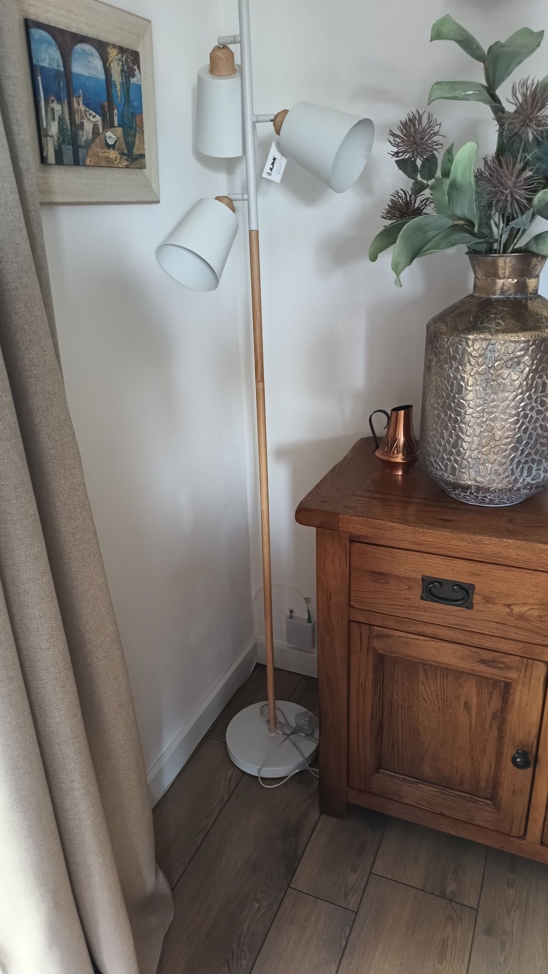 Lampka do salonu 3 klosze