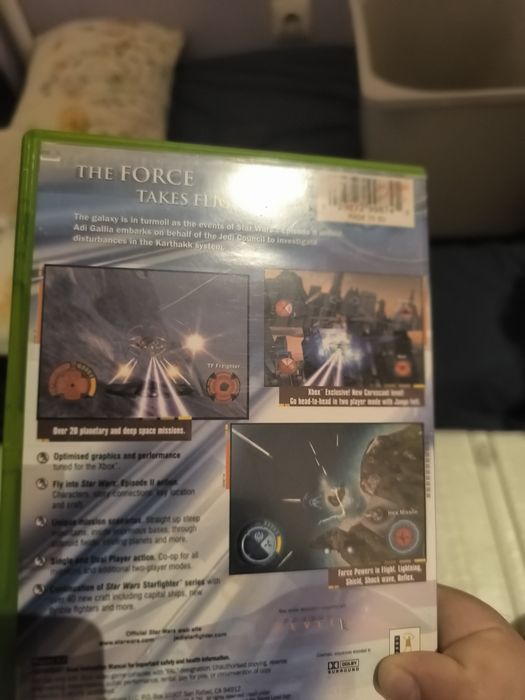 Star Wars Jedi starfighter xbox