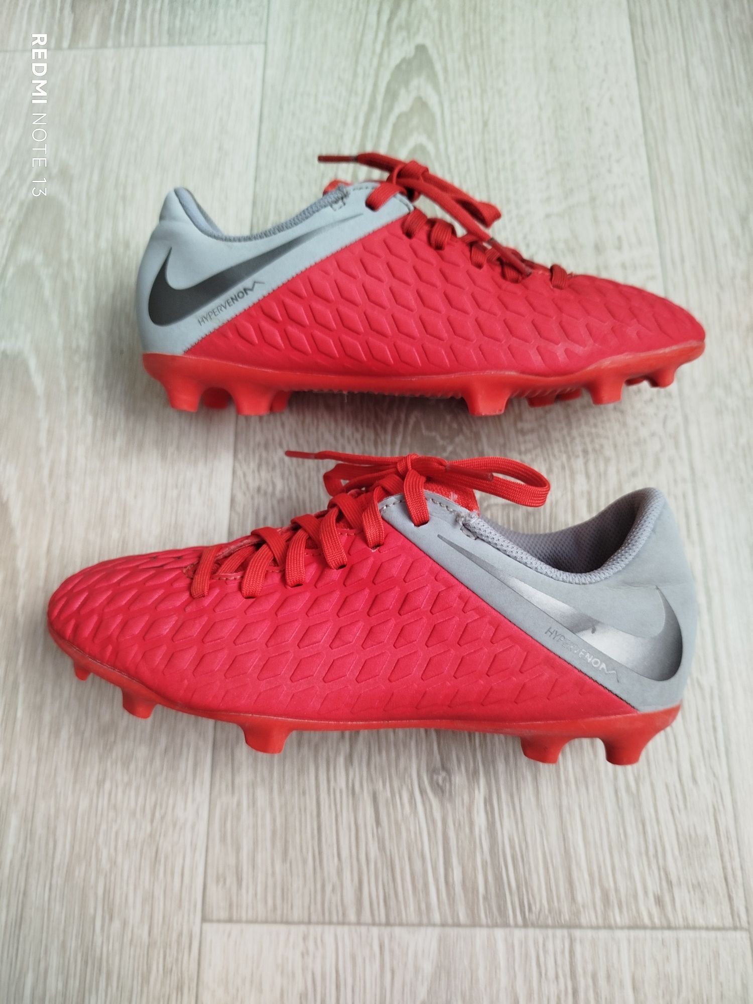 Футбольні бутси Nike hypervenom (22 см)